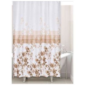 Zethome 4131 Tropik Çift Kanat Banyo Perdesi