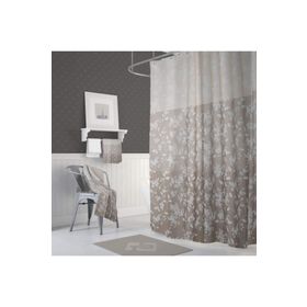 Zethome 4247 Kahverengi Jackline Çift Kanat cm Duş Perdesi