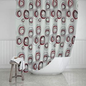 Zethome 4954 Evdy Çift Kanat Karma 110x200 cm Duş Perdesi