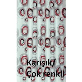 Zethome 4954 Evdy Lila Çift Kanat 2x110x200 cm Duş Perdesi