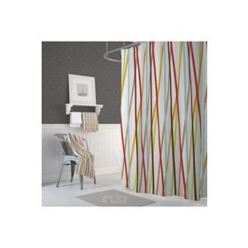 Zethome 6710 Jackline Çift Kanat Banyo Perdesi