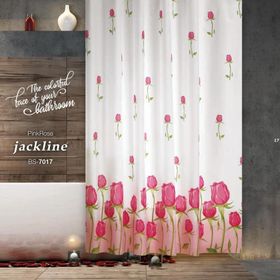 Zethome 7017 Jackline Çift Kanat Banyo Perdesi