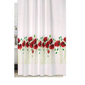 Zethome 7081 Tropik Çift Kanat 120x200 cm Duş Perdesi