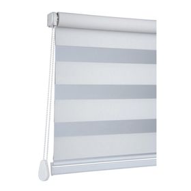 Zethome Düz Beyaz 140x280 cm Zebra Perde