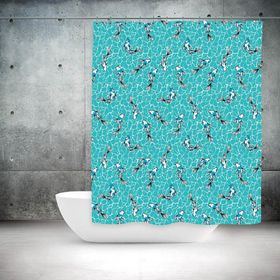 Zethome Günce 4352 2X100X200 cm Banyo Perdesi
