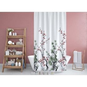 Zethome Jackline 0010 1X180x200 cm Banyo Perdesi