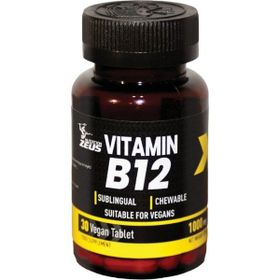 Zeus Nutrition Vitamin B12 1000 mcg 30 Tablet