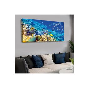Zevahir KVS126 120x60 cm Saatli Kanvas Tablo