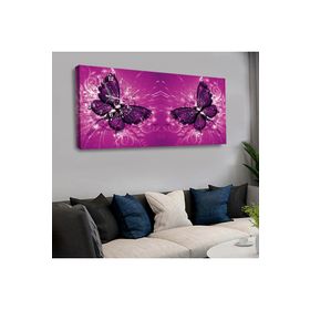 Zevahir KVS141 120x60 cm Saatli Kanvas Tablo