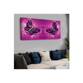 Zevahir KVS141 120x60 cm Saatli Kanvas Tablo