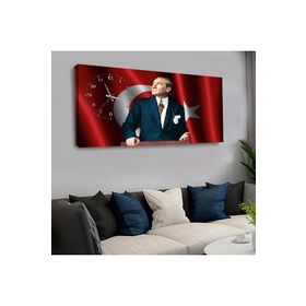 Zevahir KVS144 120x60 cm Saatli Kanvas Tablo