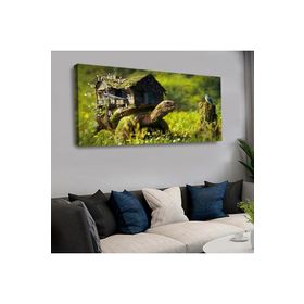 Zevahir KVS149 120x60 cm Saatli Kanvas Tablo
