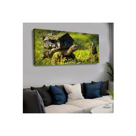 Zevahir KVS149 120x60 cm Saatli Kanvas Tablo