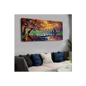 Zevahir KVS150 120x60 cm Saatli Kanvas Tablo