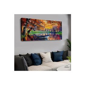 Zevahir KVS150 120x60 cm Saatli Kanvas Tablo