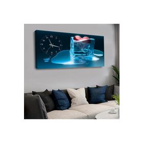 Zevahir KVS151 120x60 cm Saatli Kanvas Tablo
