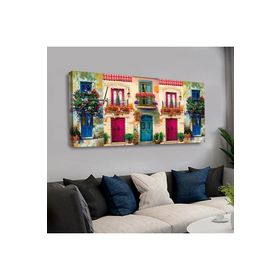 Zevahir KVS156 120x60 cm Saatli Kanvas Tablo