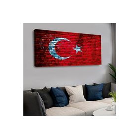 Zevahir KVS161 120x60 cm Saatli Kanvas Tablo