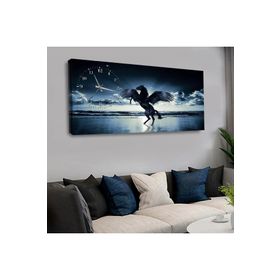Zevahir KVS162 120x60 cm Saatli Kanvas Tablo