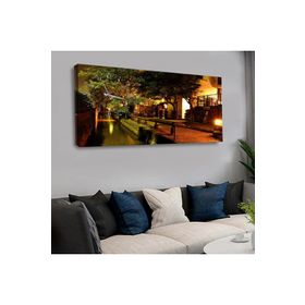 Zevahir KVS163 120x60 cm Saatli Kanvas Tablo