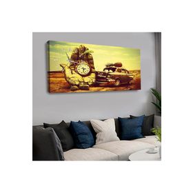 Zevahir KVS168 120x60 cm Saatli Kanvas Tablo