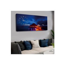 Zevahir KVS171 120x60 cm Saatli Kanvas Tablo