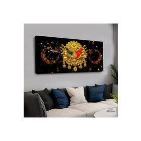 Zevahir KVS173 120x60 cm Saatli Kanvas Tablo