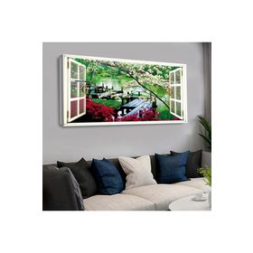 Zevahir KVS175 120x60 cm Saatli Kanvas Tablo