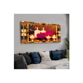 Zevahir KVS180 120x60 cm Saatli Kanvas Tablo