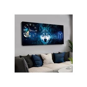 Zevahir KVS182 120x60 cm Saatli Kanvas Tablo