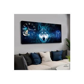 Zevahir KVS182 120x60 cm Saatli Kanvas Tablo