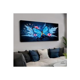 Zevahir KVS183 120x60 cm Saatli Kanvas Tablo
