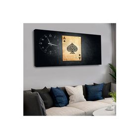 Zevahir KVS194 120x60 cm Saatli Kanvas Tablo