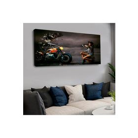 Zevahir KVS200 120x60 cm Saatli Kanvas Tablo