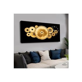 Zevahir KVS202 120x60 cm Saatli Kanvas Tablo