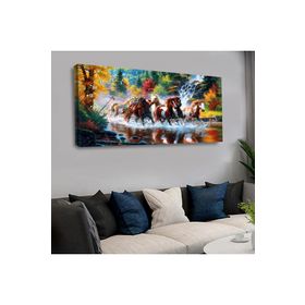 Zevahir KVS204 120x60 cm Saatli Kanvas Tablo