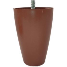 Zeygen Armut Ceviz M8 Vida 4'lü 10 cm Koltuk Baza Ayağı