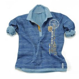 Zeyland K-51M501BNO51 6-9 Ay Bebek Cizgili Polo T-Shirt