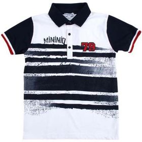 Zeyland K-51M501BNO51 6-9 Ay Bebek Cizgili Polo T-Shirt