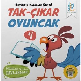 Zeynep’e Masallar Serisi 9 - Tak Çıkar Oyuncak - Alp Türkbiner