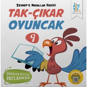 Zeynep’e Masallar Serisi 9 - Tak Çıkar Oyuncak - Alp Türkbiner