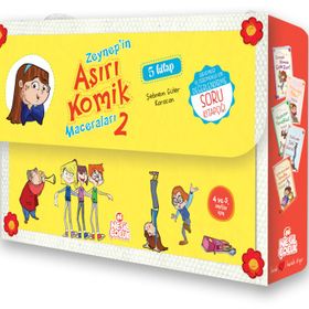 Zeynep'in Aşırı Komik Maceraları 2-5 Kitap 4. ve 5. Sınıflar İçin - Nesil Çocuk Yayınları