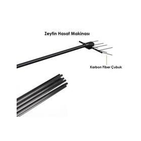 Zeytin Hasat Makinası 5 mm 10 adet Karbon Fiber Düz Çubuk