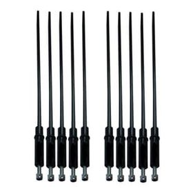 Zeytin Hasat Makinası Vidalı 10 adet Karbon Fiber Çubuk