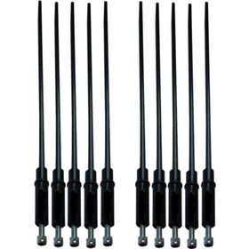 Zeytin Hasat Makinası Vidalı 10 adet Karbon Fiber Çubuk