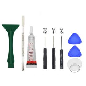 Zhanlida B7000 Şeffaf 15 ml Ekran Cam Kapak Yapıştırıcı ve Tamir Seti