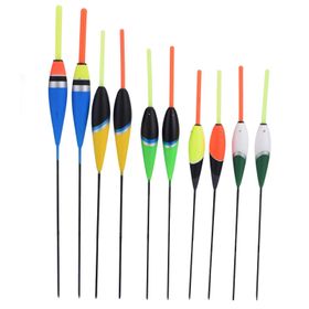 Zhuolong 10 Adet Renkli Bobbers Olta Sazanı