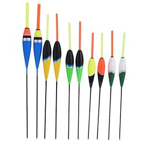 Zhuolong 10 Adet Renkli Bobbers Olta Sazanı