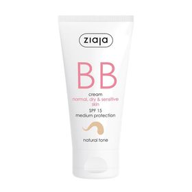 Ziaja 50 ml Normal, Kuru ve Hassas Ciltler Doğal Ton BB Krem