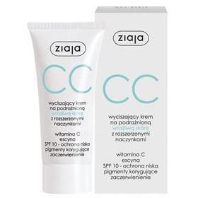 Ziaja 50 ml Spf 10 Tahriş Olmuş Hassas Cilt Cc Krem